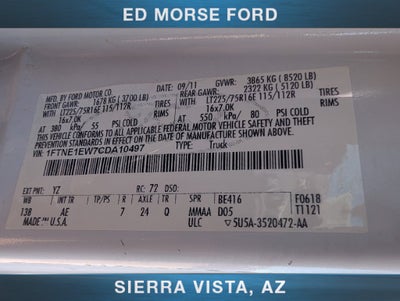 2012 Ford E-150 Commercial
